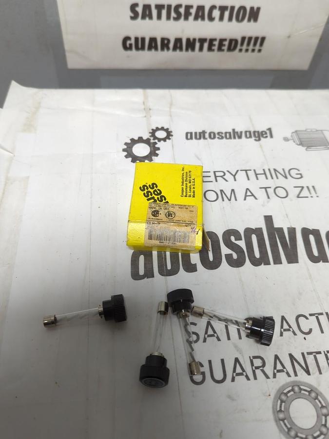 COOPER BUSSMANN,GLR-3,GLASS TUBE/KNOB 3 AMP FUSES BOX OF 4 NOS