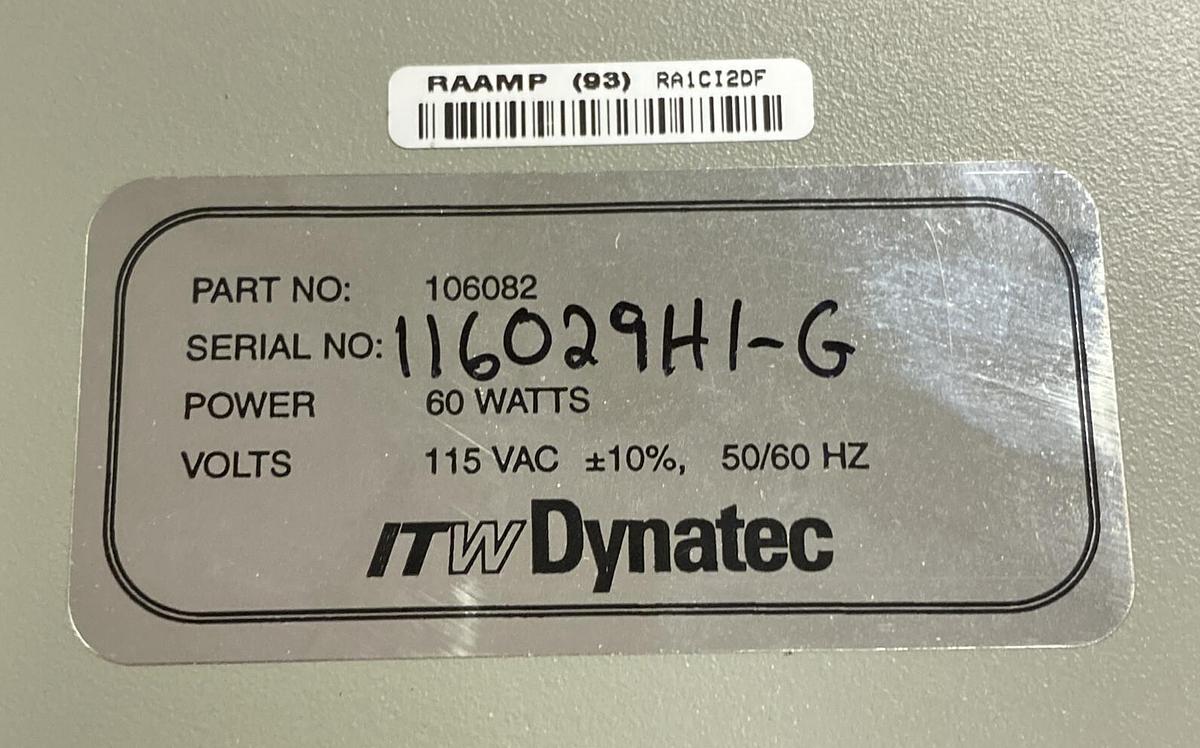 ITW DYNATEC,106082,ADHESIVE APPLICATION SYSTEMS CONTROLLER NOS