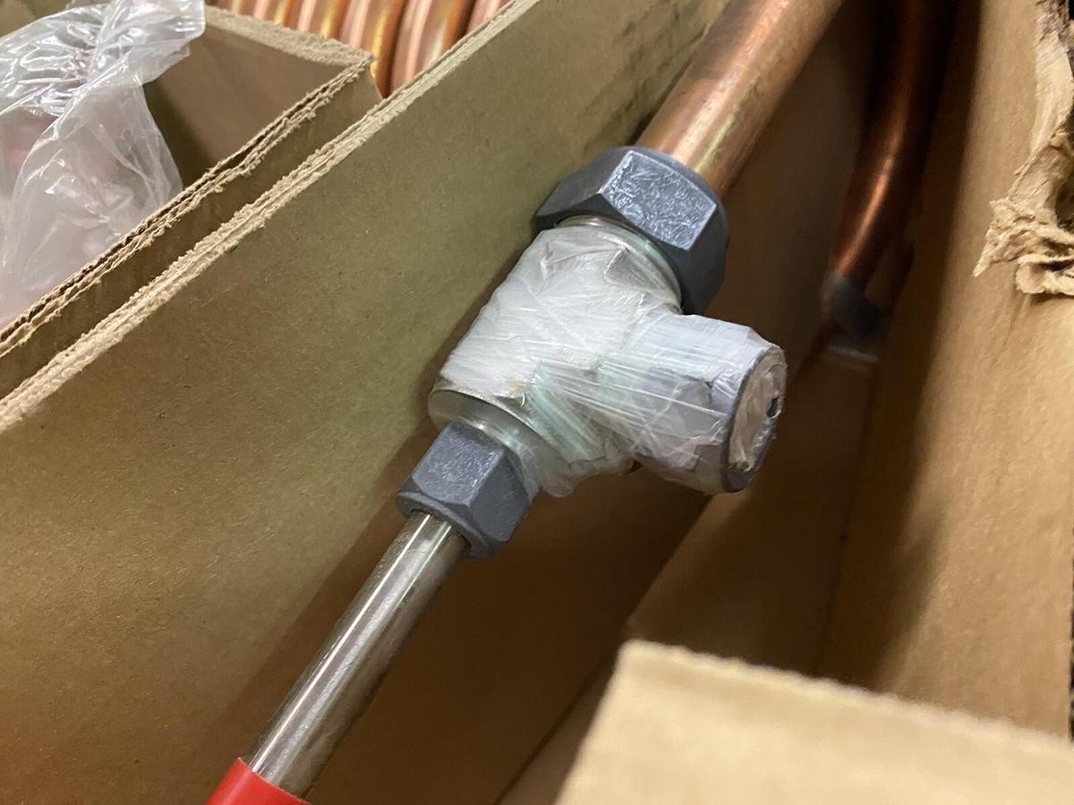 Used SENTRY,7-02673X,TUBE IN TUBE HEAT EXCHANGER DTC-IN7/CUC-8-1-1