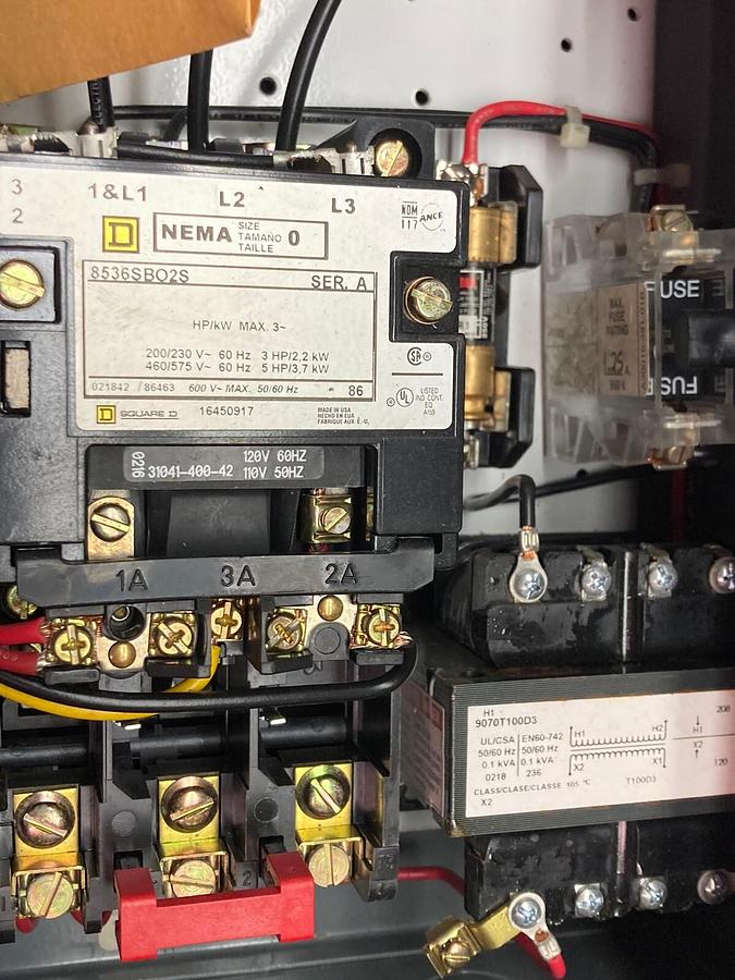 Square D,8538SBG32V84CFF4P1TX20,SIZE 0 Combination Starters Type 1 30A