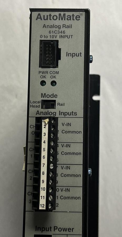 Used Reliance Electric,61C346,Analog Input Module