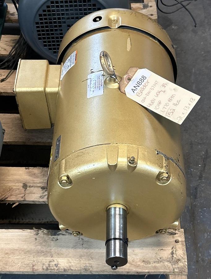 Used BALDOR,EM3714T,SUPER-E MOTOR 10HP 1770RPM 230/460V 3PH 215T FRAME