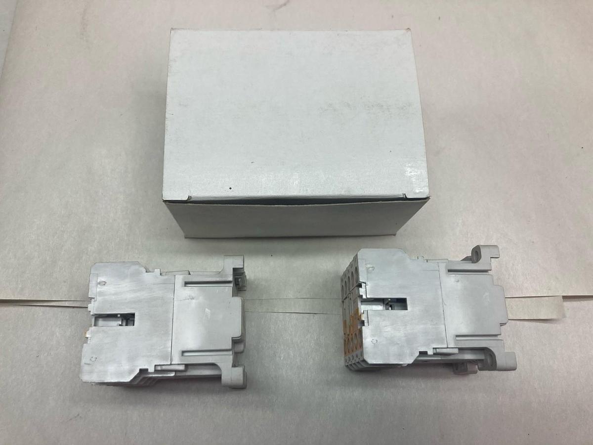 Used Agut,MCRA022AT,Auxiliary Relay LOT OF 2