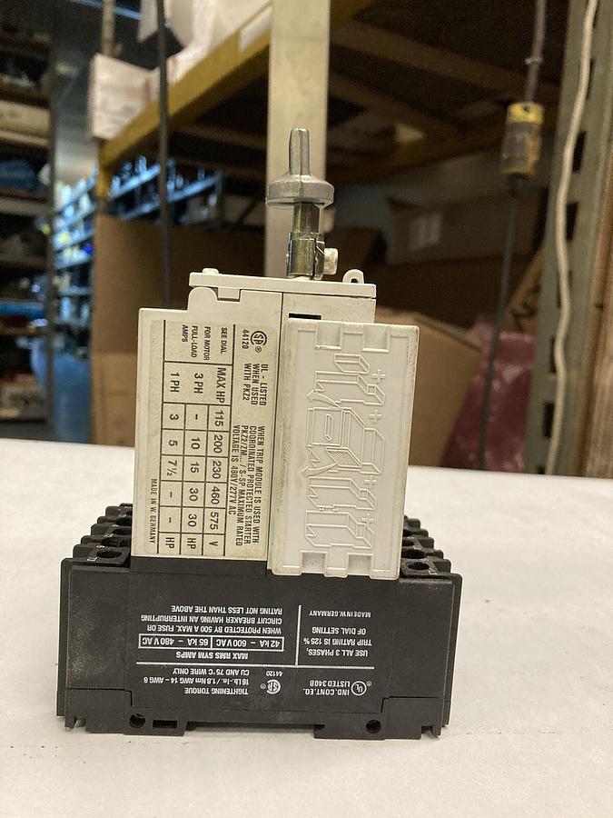 Used Klockner-Moeller,ZM-40-PKZ 2,Manual Motor Protector