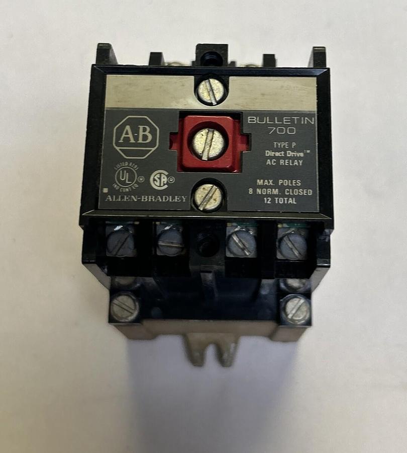 Used ALLEN BRADLEY,700-P400A1,CONTROL RELAY
