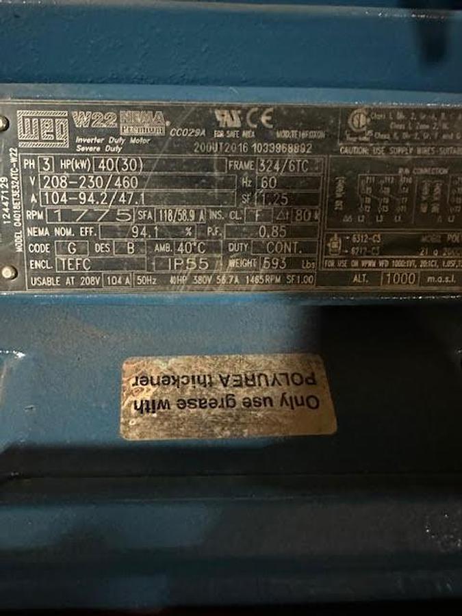WEG HP40 324/6TC