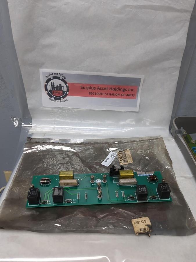 Used ALLEN BRADLEY,M0009466,FIELD PULSE TRANSFORMER BOARD PRE-OWNED