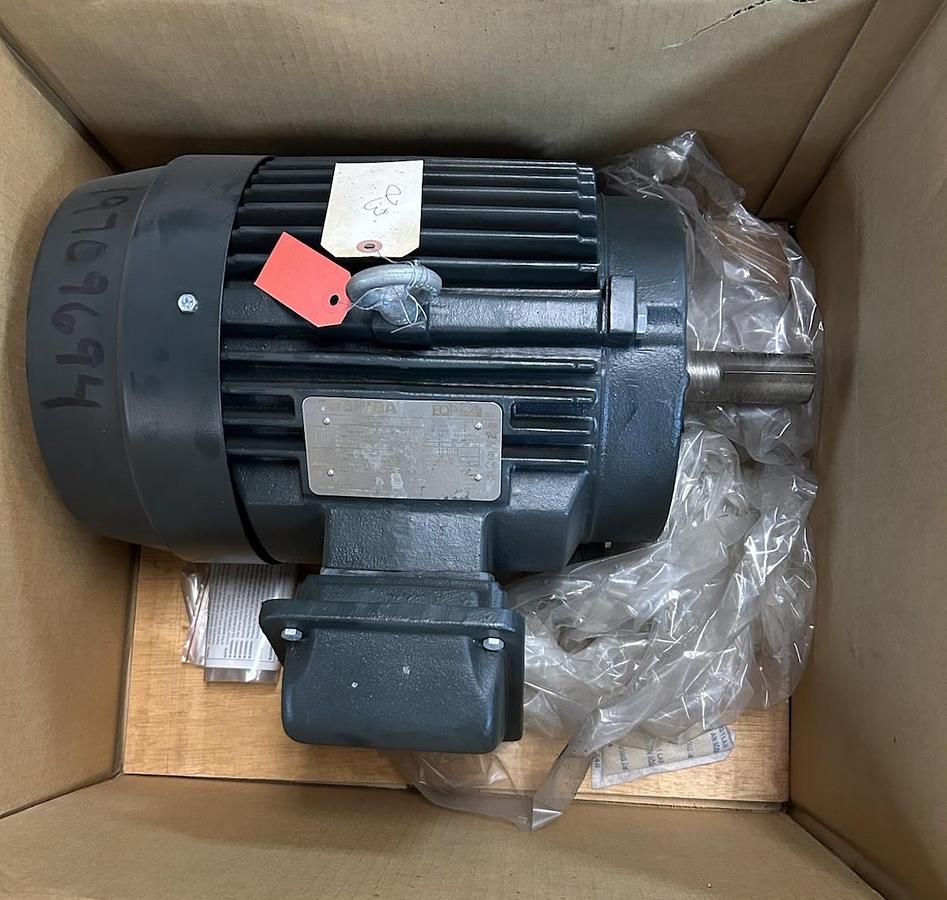 TOSHIBA,0104SDSR41A-P,MOTOR 10HP 1760RPM 230/460V 3PH 215T FRAME NOS