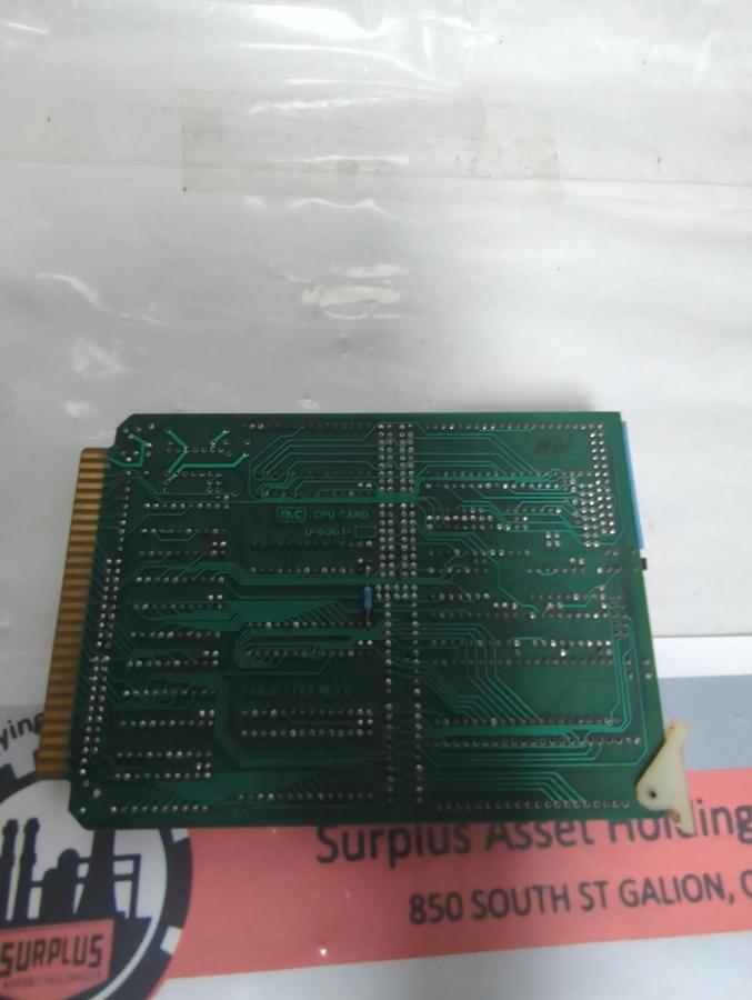 Used EMC,D-8001,CPU CARD D-7783 REV E PRE-OWNED