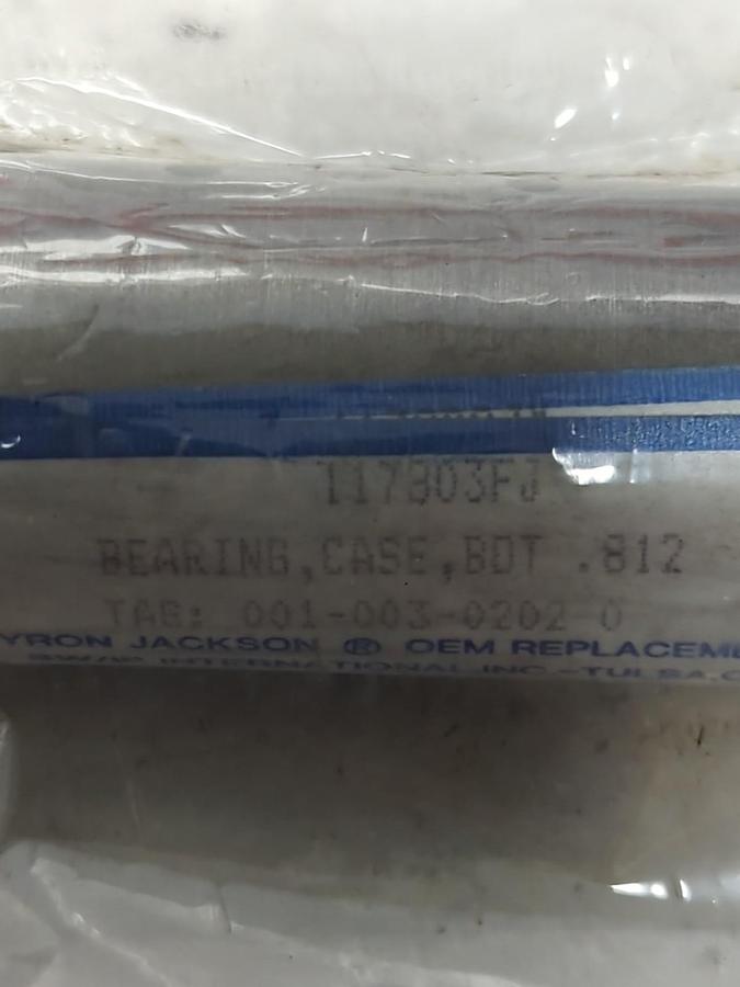 BWIP,117803FJ,CASE BEARING .812 NOS