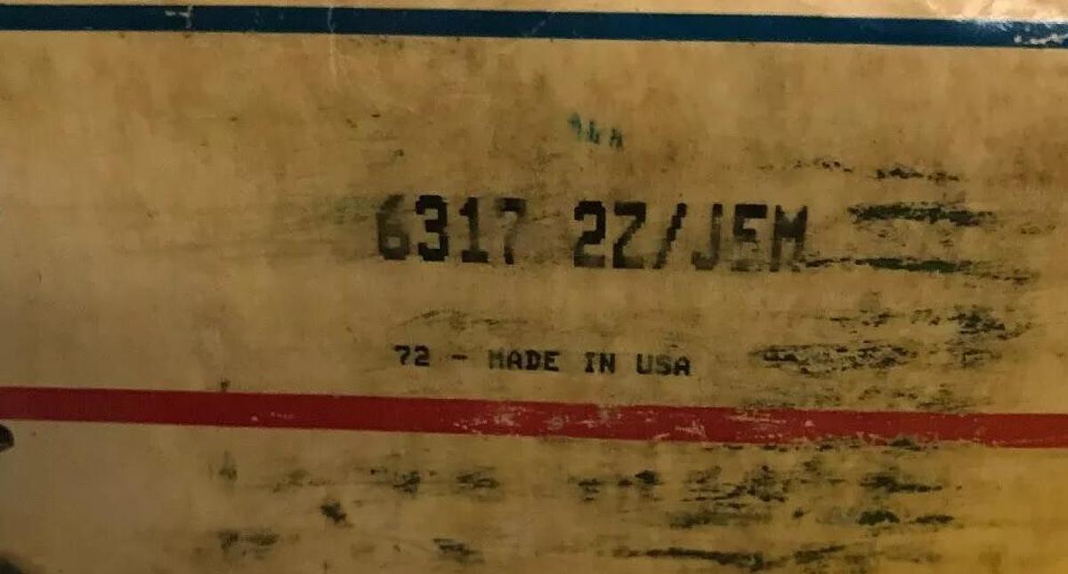 SKF,6317 2Z/JEM,Roller Bearing