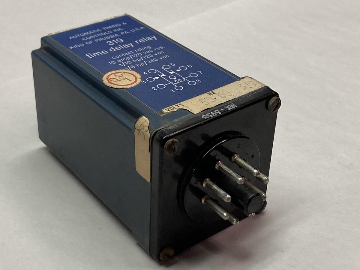 Used ATC,Series 319,Time Delay Relay
