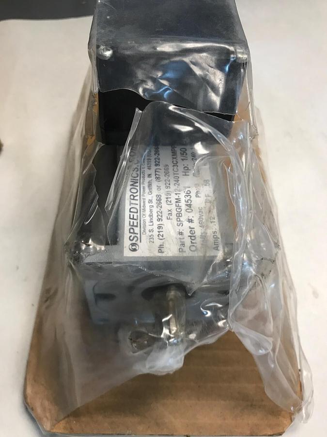 Brother,GTR GF12N240BMLC3C,GearMotor HP1/50 460V Ratio 240:1