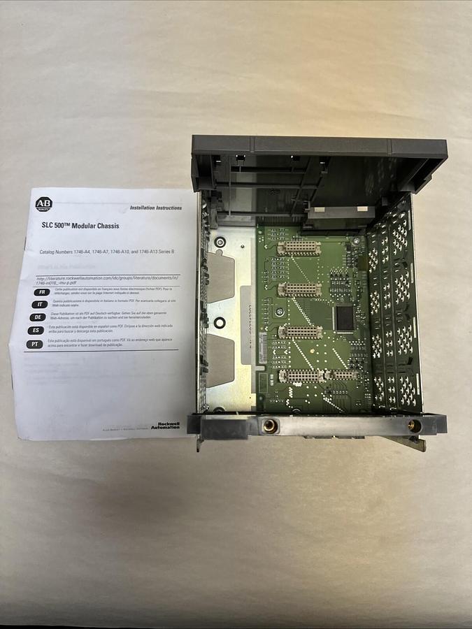 Used Allen Bradley,1746-A4,4 Slot SLC500 Rack