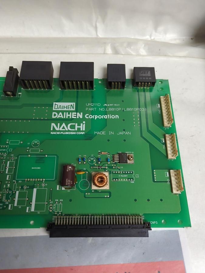 Used DAIHEN/NACHI,L8810P (L88010P03),CIRCUIT BOARD PRE-OWNED