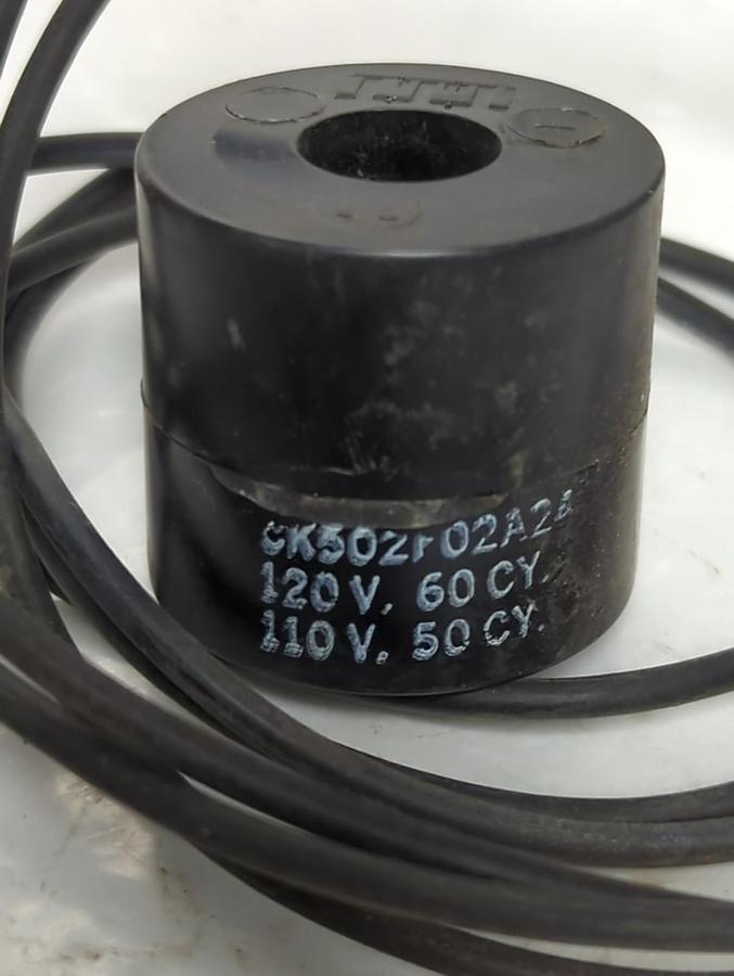 GENERAL CONTROLS,CK502F02A24,COIL 120/110V 60/50HZ NOS