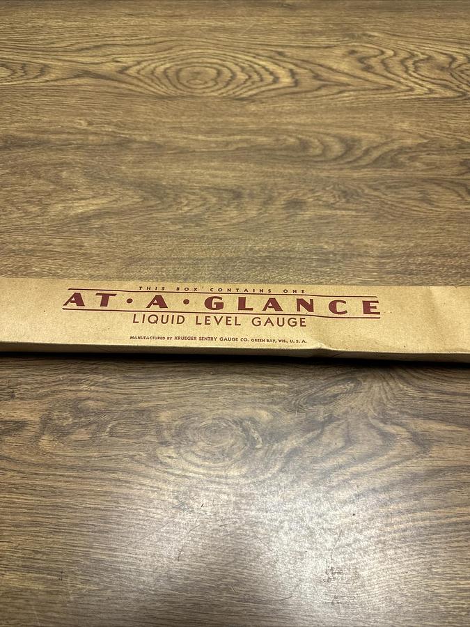 Krueger,Type D,48" At-A-Glance Oil Level Gauge