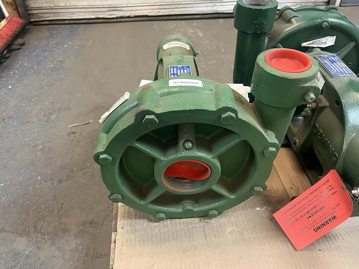 Used CRANE DEMING,4011,CENTRIFUGAL PUMP 4011 3X2X10 10.00 IMPELLER REFURBISHED