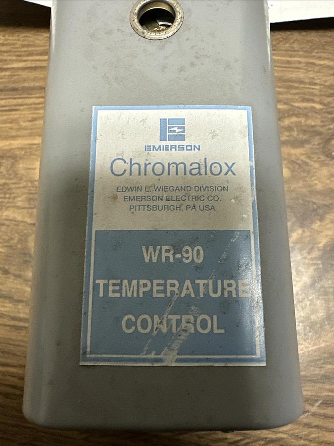Emerson,WR-90,Chromalox Temperature Control
