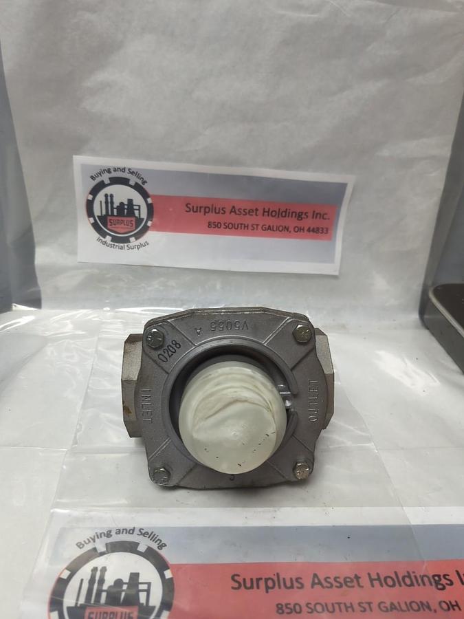 Used HONEYWELL,V5055A 1343,SAFETY INDUSTRIAL GAS VALVE 3/4 INCH PRE-OWNED