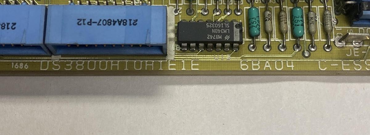 Used GENERAL ELECTRIC,DS3800HIOH1E1E,I/O BOARD