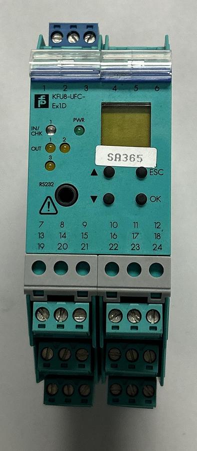 Used PEPPERL & FUCHS,KFU8-UFC-EX1.D,FREQUENCY CONVERTER
