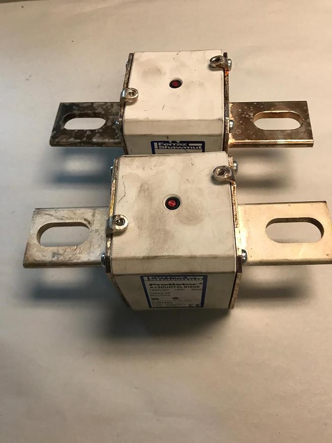 Ferraz Shawmut,A130UD73LS1500,Protistor Fuse 1300V 500Amp lot of 2