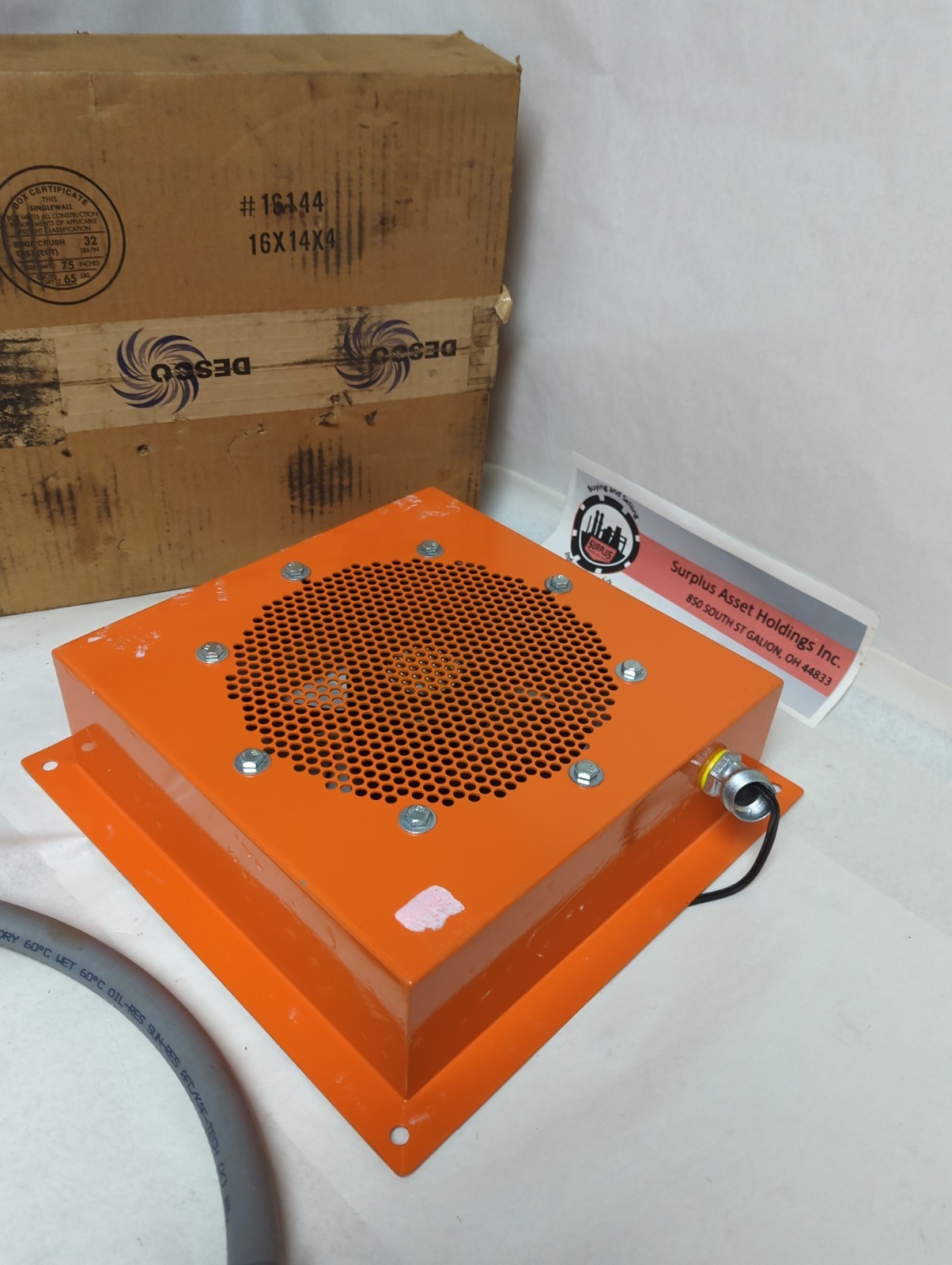 Used DAYTON,665 CFM,AC AXIAL FAN ASSEMBLY 4W745A PRE-OWNED