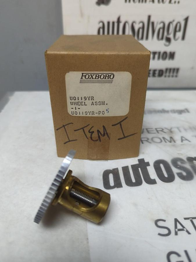 FOXBORO,U0119YR,WHEEL ASSEMBLY NEW