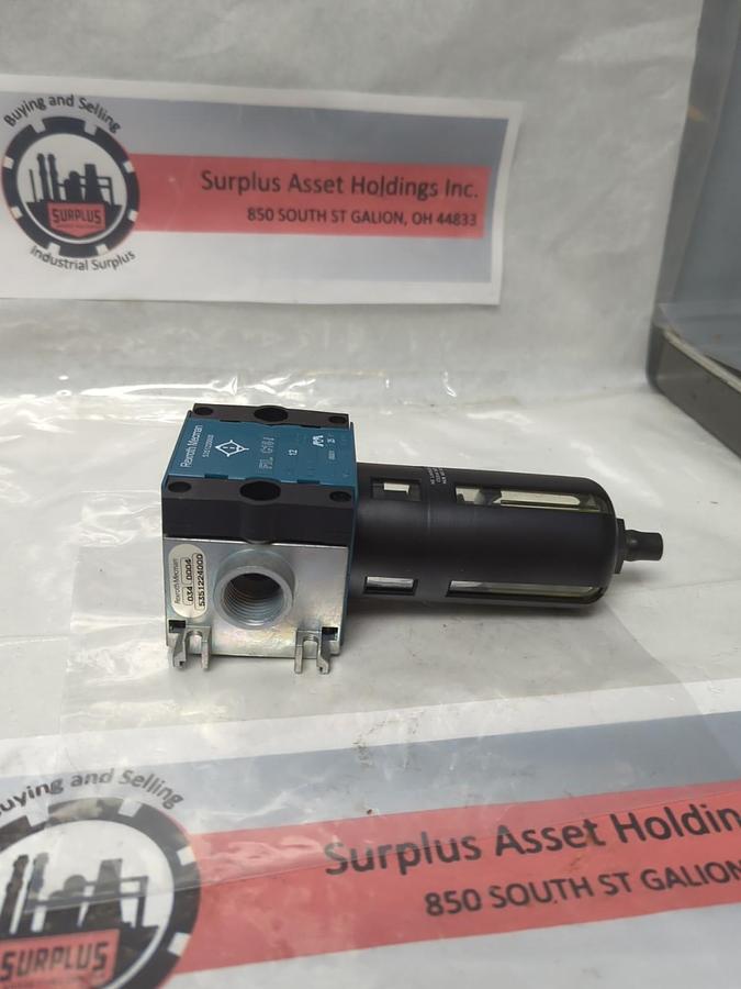 Used REXROTH MECMAN,5351220000,DIRECTIONAL VALVE/FILTER C15i PRE-OWNED