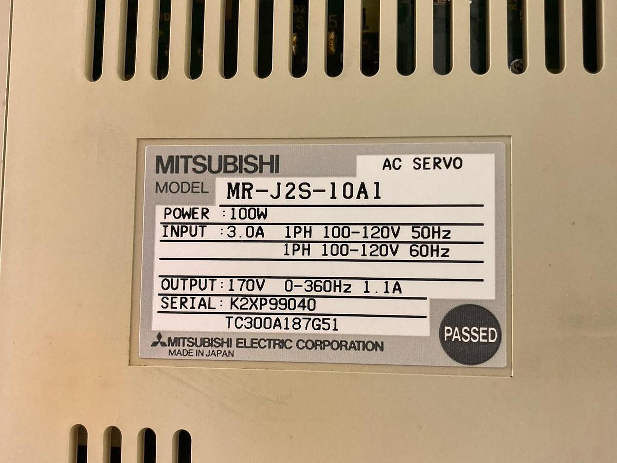 Used Mitsubishi Melservo,MR-J2S-10A1,Servo Drive Amplifier