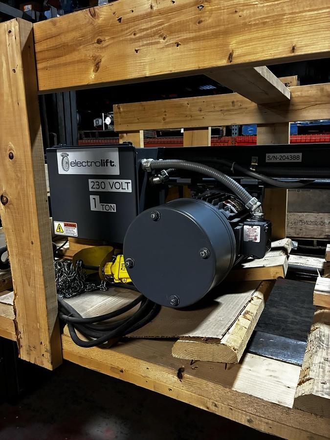 Used Electrolift,E-94579,1 Ton Dual Hoist Crane