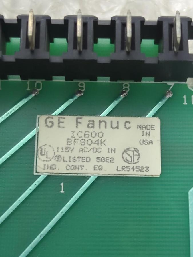Used GE,IC600BF804K,INPUT MODULE CIRCUIT BOARD PRE-OWNED