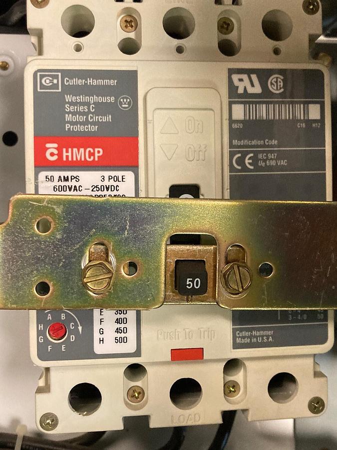 Used Allen-Bradley,2107B,Size 1 MCC 20 Inch REVERSING Starter Feeder Bucket