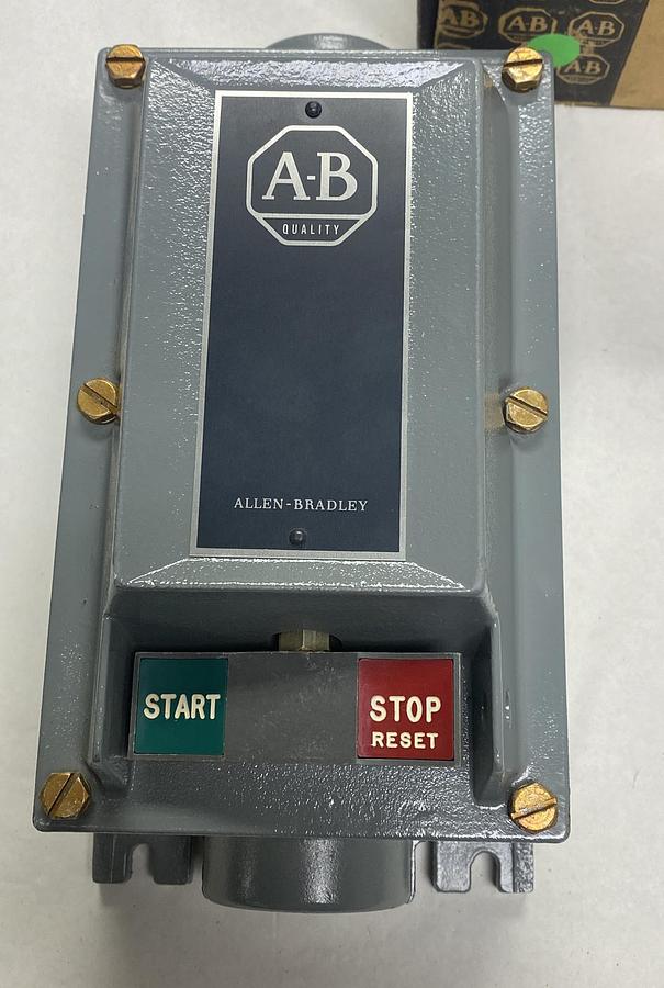 Used ALLEN BRADLEY,609U-AEB,SER G MANUAL STARTER SIZE 0 460-480V NEW