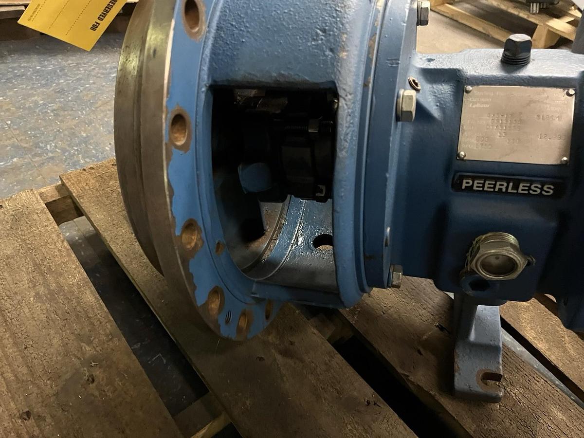 Used PEERLESS STERLING,8196M,CENTRIFUGAL PUMP 4X6X13 NO IMPELLER OR VOLUTE