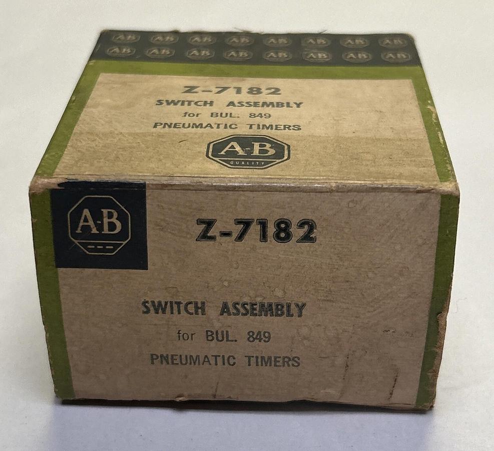ALLEN BRADLEY,Z-7182,SWITCH ASSEMBLY NOS