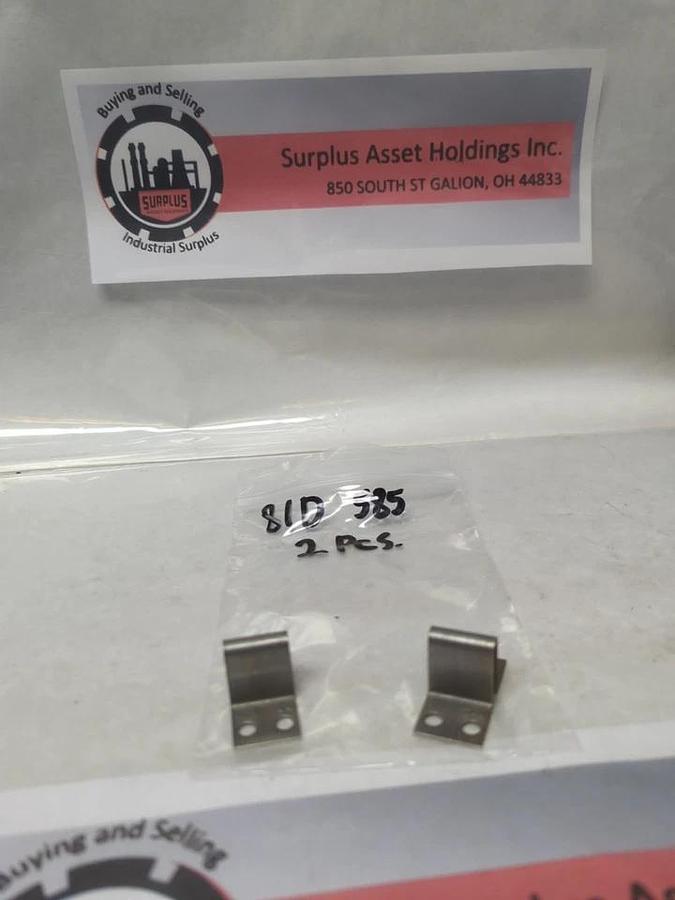 Used GENERAL ELECTRIC,81D 585,OVERLOAD HEATER ELEMENT LOT OF 2 PRE-OWNED