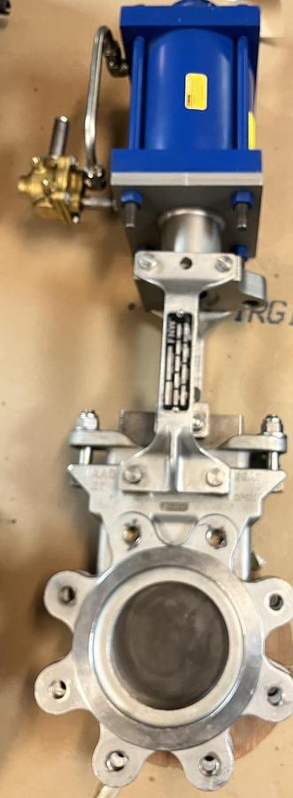 FNW,6500SP,PNEUMATIC ACTUATOR GATE VALVE 4" 150CWP SS316