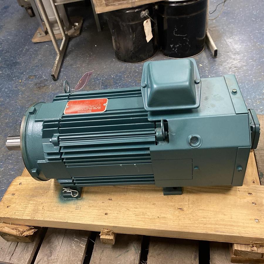 Used Baldor Reliance,IDBRPM18154C, RPM AC 15HP Motor FL1844CZ 3PH 460V