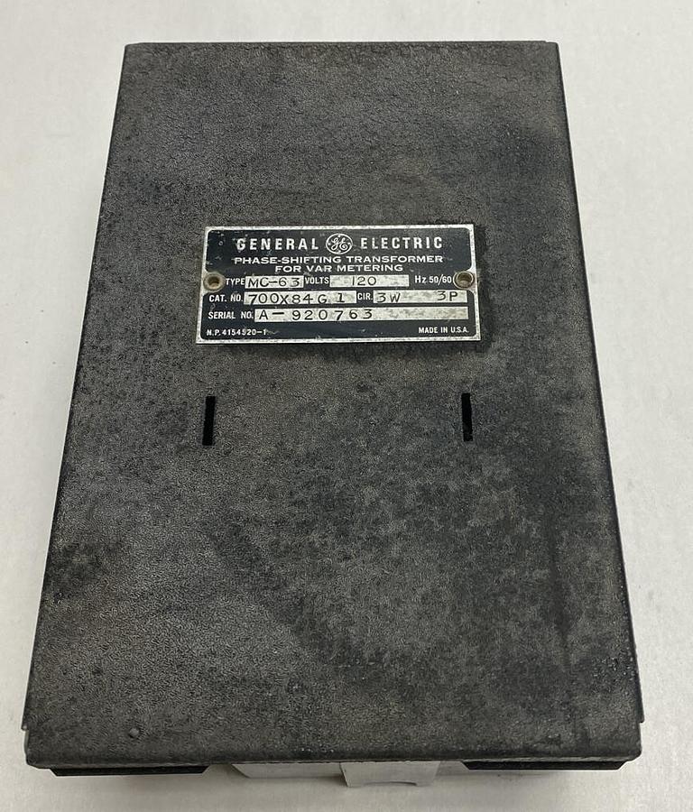 General Electric,MC-63 700X84-G1,Phase Shifting Transformer 120V