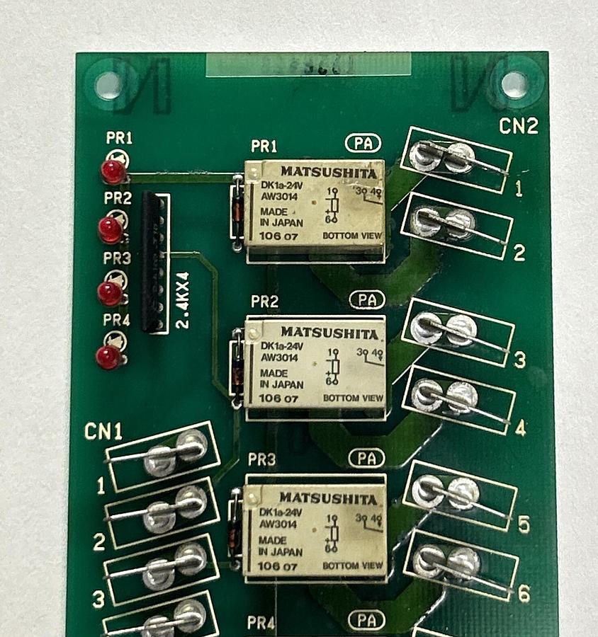 Used OKUMA,E4809-770-035,RELAY BOARD