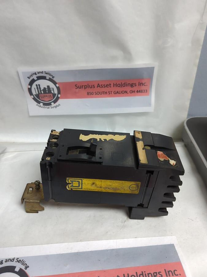 Used SQUARE D,FA24060-AC,I-LINE CIRCUIT BREAKER 60 AMP PRE-OWNED