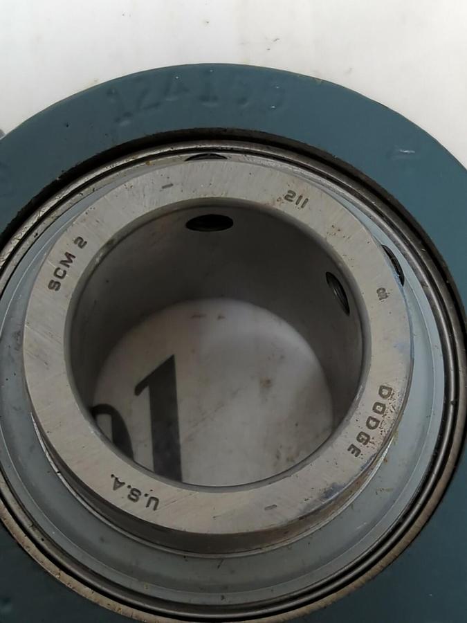 DODGE,064344 F2B-SCM-200-HT,FLANGE MOUNT BEARING 2-BOLT BASE 2 IN BORE NO BOX