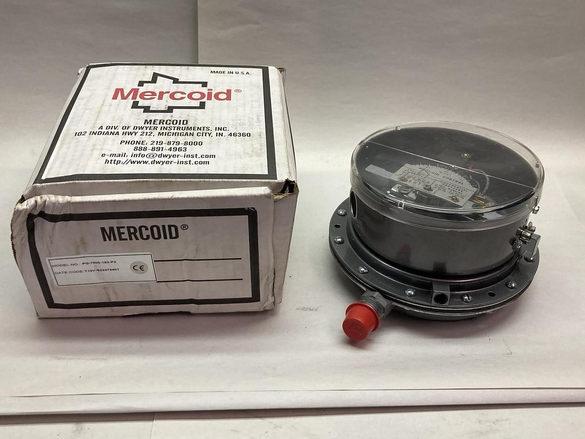 Dwyer Mercoid,PG-7000-153-P2,Pressure Switch
