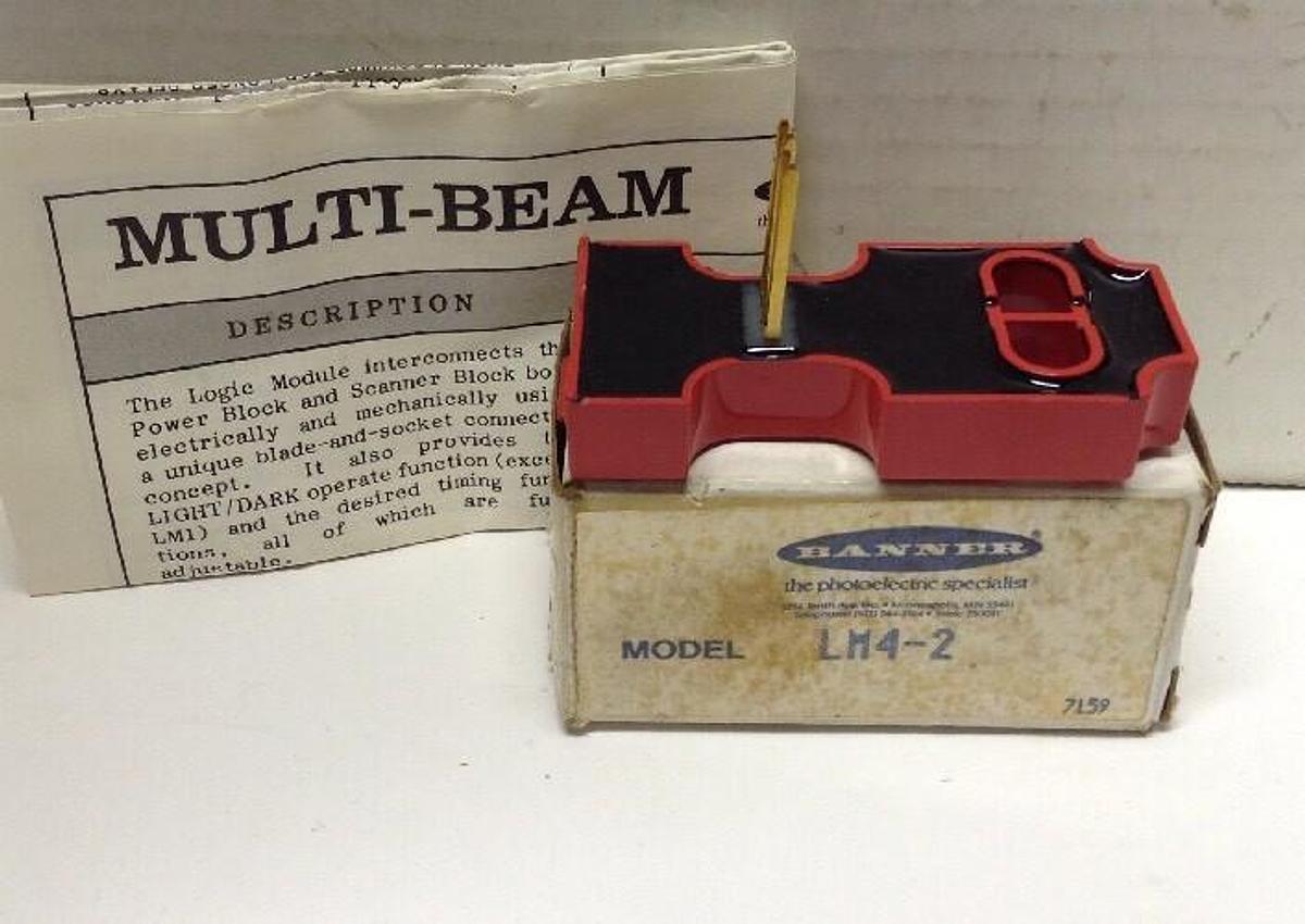 Banner,LM4-2,Multi-Beam Logic Module