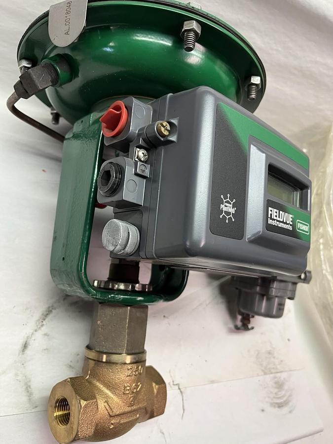 FISHER,DVC2000,PNEUMATIC ACTUATOR VALVE 3/4" 250 CLASS