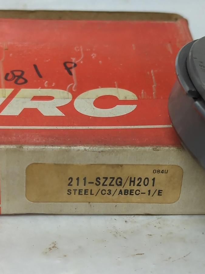 MRC,211-SZZG/H201,SINGLE ROW BALL BEARING NOS