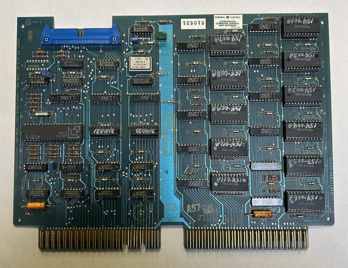 Used GE FANUC,IC600CB502A,CONTROL MODULE