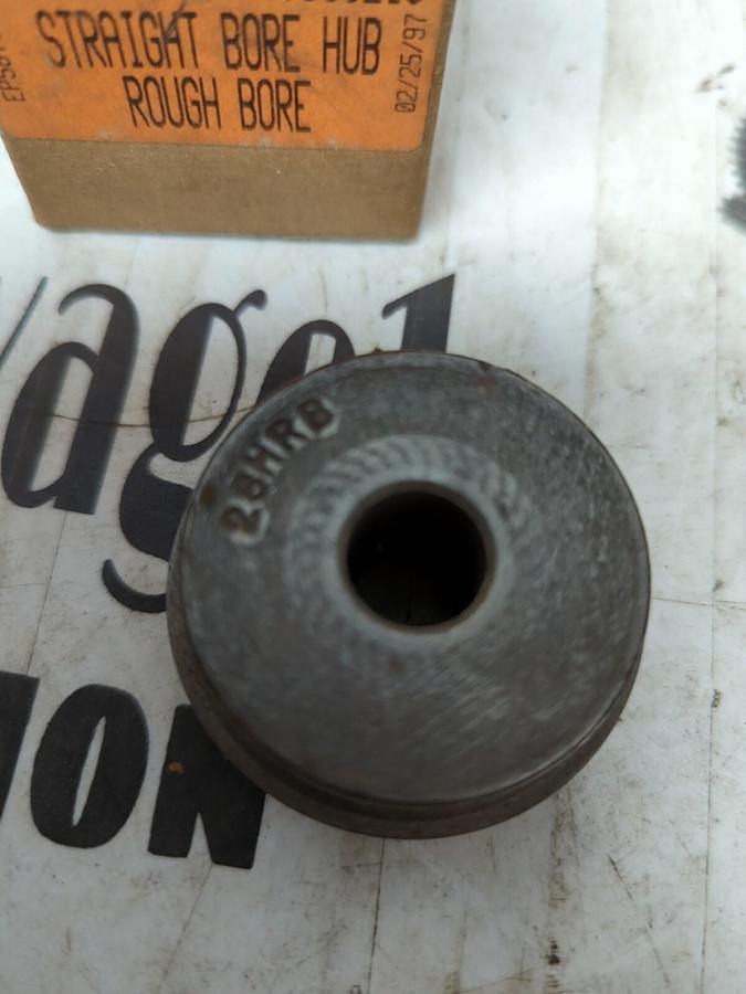 REXNORD,7300215,2 SHRB STD STRAIGHT BORE HUB ROUGH BORE NOS